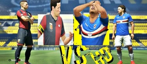 Pinilla vs Cigarini a Fifa 17, ecco il derby Genoa-Sampdoria