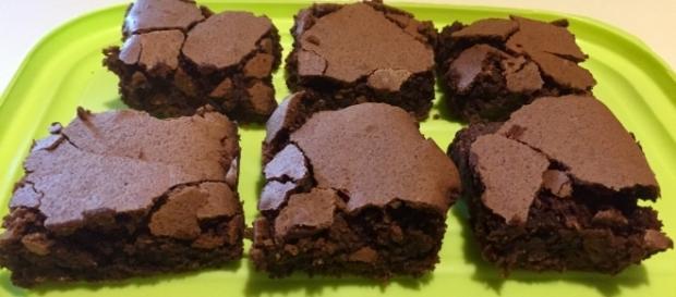 Alcuni dei brownies ottenuti con questa ricetta Alcuni dei brownies ottenuti con questa ricetta