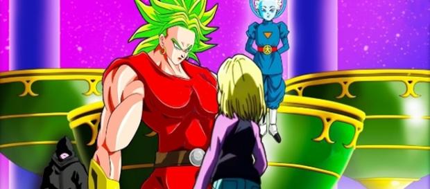 Dragon Ball Super Mujer Broly vs Androide 18 Dragon Ball Super Mujer Broly vs Androide 18