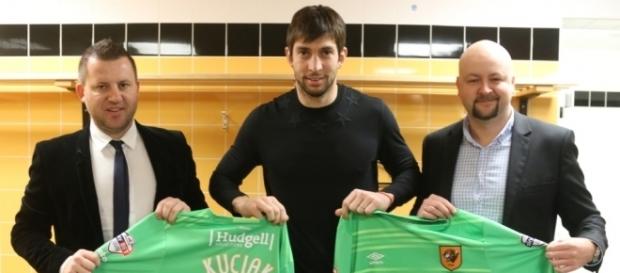 Dusan Kuciak reprezentował ostatnio barwy Hull City Dusan Kuciak reprezentował ostatnio barwy Hull City