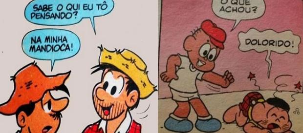 Quadrinhos estranhos da Turma da Mônica Quadrinhos estranhos da Turma da Mônica