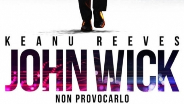 Locandina del film John Wick con Keanu Reeves.