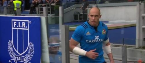 Sergio Parisse, capitano in Italia-Galles rugby (6 Nazioni 2017)