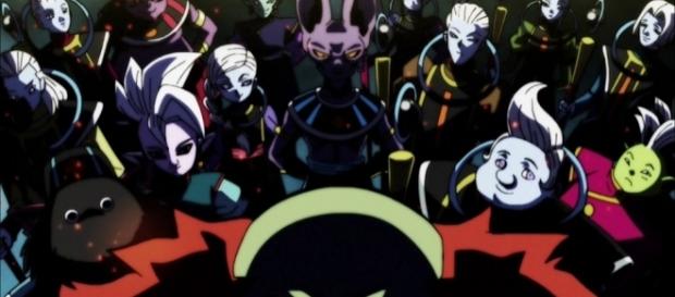 Imagen de los dioses de la destrucción junto a sus asistentes Imagen de los dioses de la destrucción junto a sus asistentes