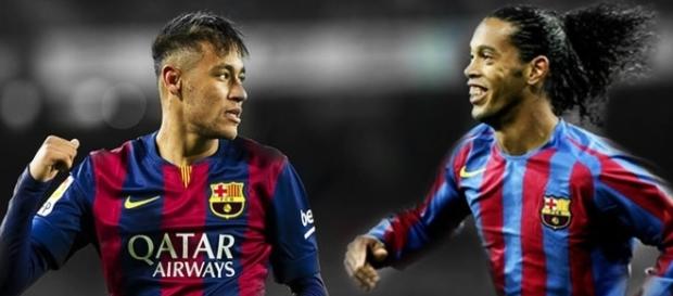 Segundo Ronaldinho é só questão de tempo para ue Neymar seja o melhor do Mundo Segundo Ronaldinho é só questão de tempo para ue Neymar seja o melhor do Mundo