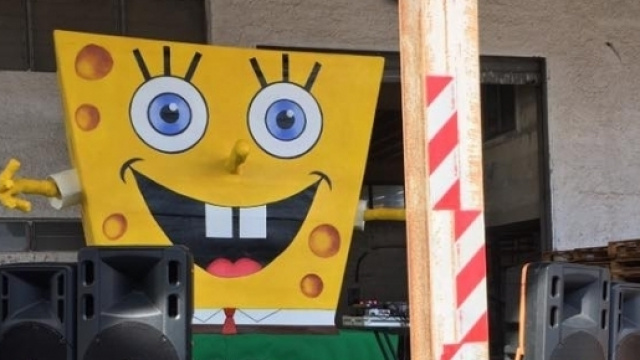 Carro del Carnevale 2017 di Polignano a Mare