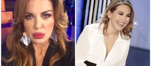 Alba Parietti contro Barbara D'Urso.