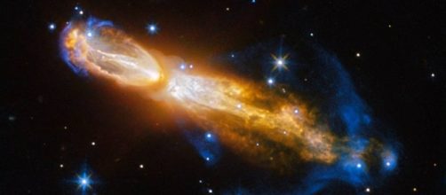 Hubble Captures Brilliant Star Death in "Rotten Egg" Nebula - SpaceRef - spaceref.com