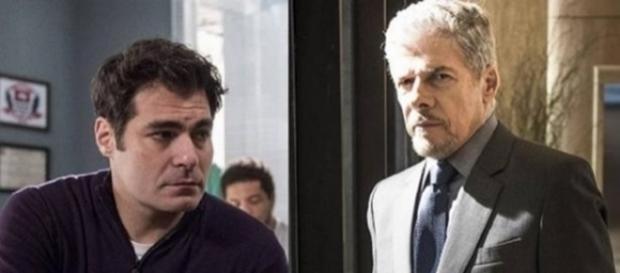Ciro e Tião em 'A Lei do Amor' (Divulgação/Globo) Ciro e Tião em 'A Lei do Amor' (Divulgação/Globo)