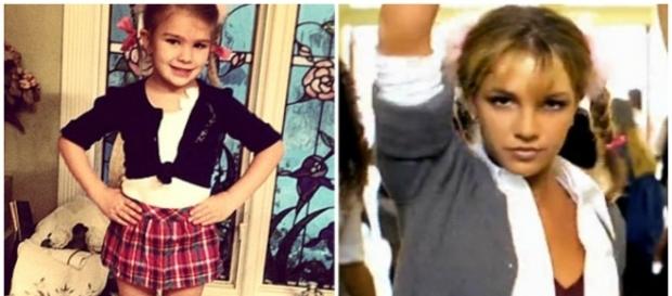 Maddie fazendo imitação da titia Maddie fazendo imitação da titia