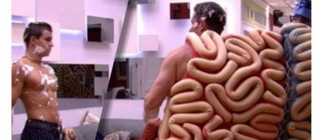Marcos e Manoel se desentendem por causa de brincadeira no BBB17 Marcos e Manoel se desentendem por causa de brincadeira no BBB17