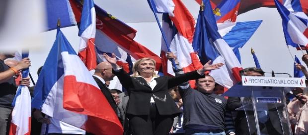 Marine Le Pen adoucit le ton dimanche 5 février à Lyon Marine Le Pen adoucit le ton dimanche 5 février à Lyon