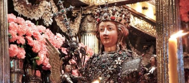 Sant'Agata: vita della Martire Patrona della città di Catania. Sant'Agata: vita della Martire Patrona della città di Catania.