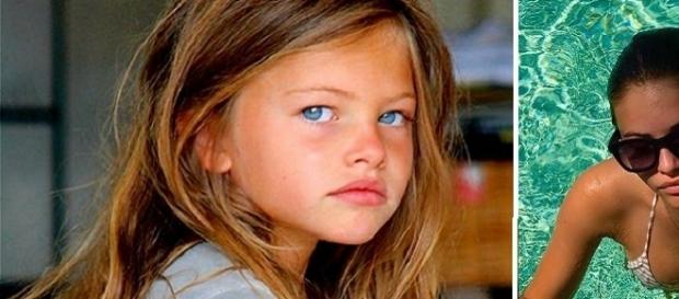 Thylane foi considerada a criança mais bonita do mundo aos quatro anos Thylane foi considerada a criança mais bonita do mundo aos quatro anos