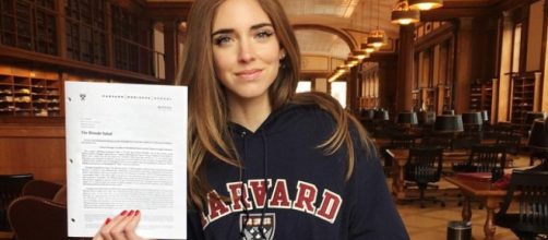 Chiara Ferragni professoressa ad Harvard