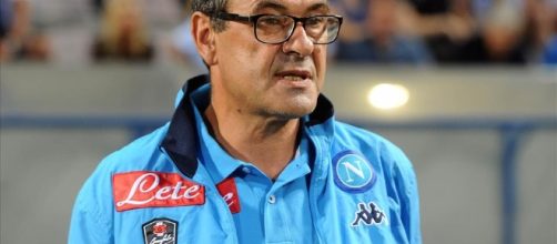 Maurizio Sarri è il trainer del Napoli calcio