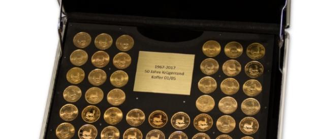Krügerrand Goldmünzen Kollektion 1967 bis 2017 Krügerrand Goldmünzen Kollektion 1967 bis 2017