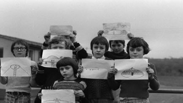 Alcuni dei bambini testimoni di Broad Haven