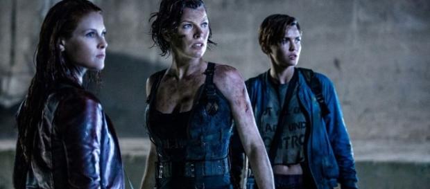 Alice blasts Umbrella agents in brutal new Resident Evil: The ... - blastr.com Alice blasts Umbrella agents in brutal new Resident Evil: The ... - blastr.com