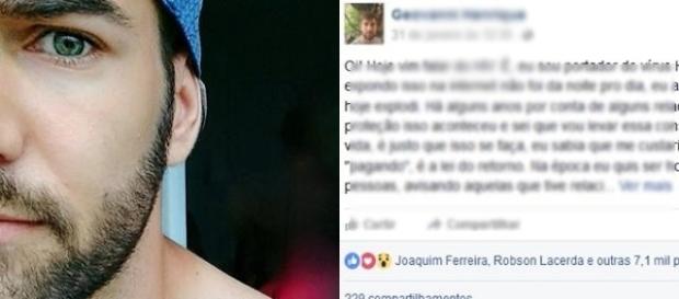 Ele fez algo que muitos teriam vergonha de assumir Ele fez algo que muitos teriam vergonha de assumir