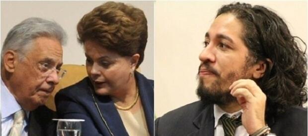 FHC e Dilma são contra suspensão do mandato de Jean Wyllys FHC e Dilma são contra suspensão do mandato de Jean Wyllys