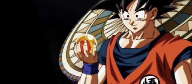 Goku con la esfera de 4 estrellas en la nueva apertura. Goku con la esfera de 4 estrellas en la nueva apertura.