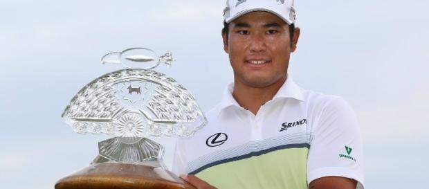 Hideki Matsuyama has now won back-to-back Waste Management Phoenx Open titles. Photo courtesy Srixon-Cleveland Golf Hideki Matsuyama has now won back-to-back Waste Management Phoenx Open titles. Photo courtesy Srixon-Cleveland Golf