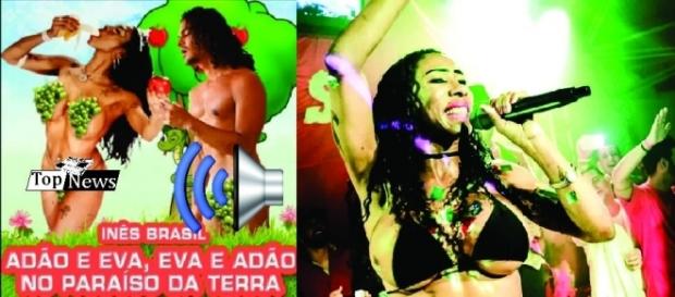 Inês Brasil lança música com temática religiosa Inês Brasil lança música com temática religiosa