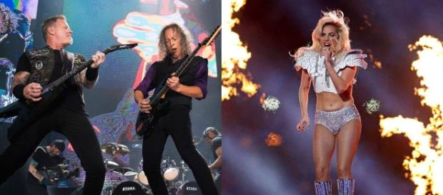 Metallica tocará com Lady Gaga no Grammy Metallica tocará com Lady Gaga no Grammy