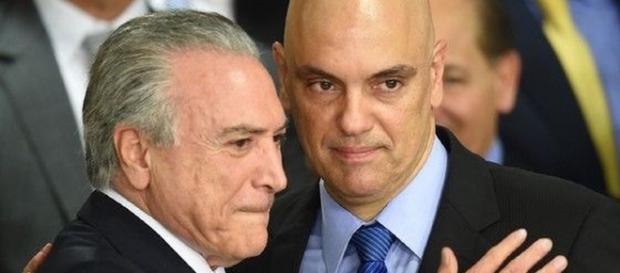 Moraes é escolha pessoal de Temer Moraes é escolha pessoal de Temer