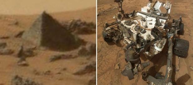 Nasa's Curiosity Rover spots PYRAMID on Mars - is it proof of an ... - mirror.co.uk Nasa's Curiosity Rover spots PYRAMID on Mars - is it proof of an ... - mirror.co.uk