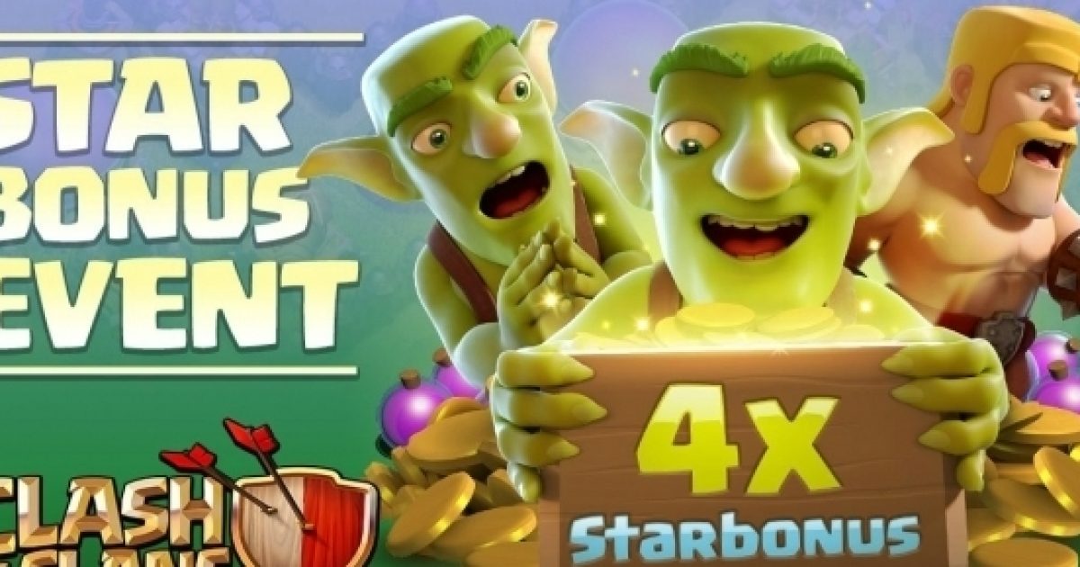'Clash Of Clans' New 4x Star Bonus came to help you