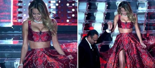 Splendida Diletta Leotta alla prima serata di Sanremo - Corriere ... - corrieredellosport.it