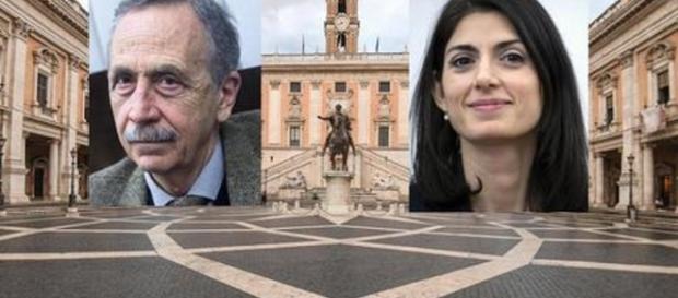 Bufera per le dichiarazioni poi ritrattattate dell'assessore Berdini che dà le dimissioni ma sono respinte dalla sindaca. Foto: Ansa. Bufera per le dichiarazioni poi ritrattattate dell'assessore Berdini che dà le dimissioni ma sono respinte dalla sindaca. Foto: Ansa.