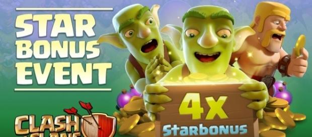 Clash of Clans | 4x Star Bonus/Photo via Deathly Barb, Wikimedia Clash of Clans | 4x Star Bonus/Photo via Deathly Barb, Wikimedia