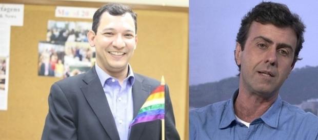 Cordenador da Ceds a esquerda e o ex-candidato a prefeitura do Rio, Marcelo Freixo. Cordenador da Ceds a esquerda e o ex-candidato a prefeitura do Rio, Marcelo Freixo.