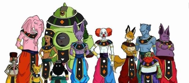 Dragon Ball Super los 12 dioses de la destruccion Dragon Ball Super los 12 dioses de la destruccion