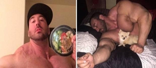 Homem vira piada na internet por chamar a atenção com seus músculos. Homem vira piada na internet por chamar a atenção com seus músculos.