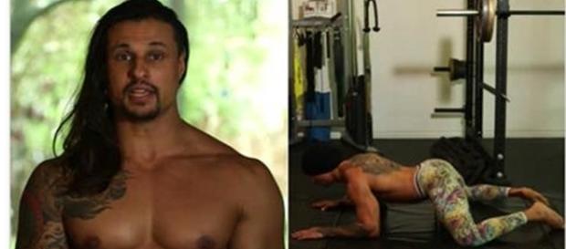 Personal trainner Ash Armand ganha fama na internet ao ensinar exercícios com movimentos sexuais. (Foto: Reprodução/Facebook) Personal trainner Ash Armand ganha fama na internet ao ensinar exercícios com movimentos sexuais. (Foto: Reprodução/Facebook)