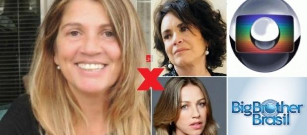 Tássia Camargo dispara contra a Globo, Piovani, Regina Duarte e até o BBB Tássia Camargo dispara contra a Globo, Piovani, Regina Duarte e até o BBB
