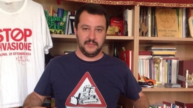 Il leader della Lega, Matteo Salvini