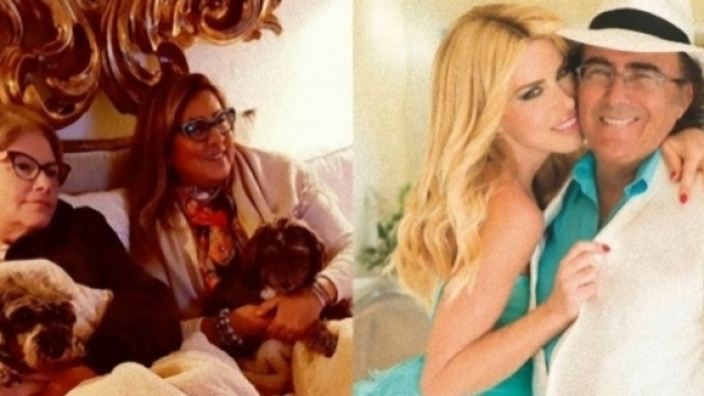 Romina Power e Loredana Lecciso attive sui social per Al Bano.