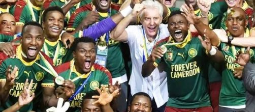 L'équipe vainqueur de la coupe d'Afrique des nations 2017