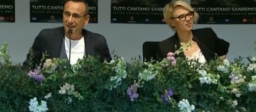 Sanremo 2017: i commenti di Carlo Conti e Maria De Filippi sulla seconda puntata