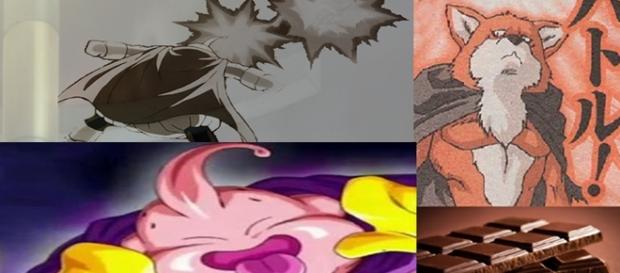 Dragon Ball Super Majin Boo convierte en Chocolate a Bajiru (Basil, albahaca) Dragon Ball Super Majin Boo convierte en Chocolate a Bajiru (Basil, albahaca)