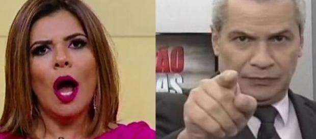 Mara Maravilha é detonada ao vivo por colega do SBT. Mara Maravilha é detonada ao vivo por colega do SBT.