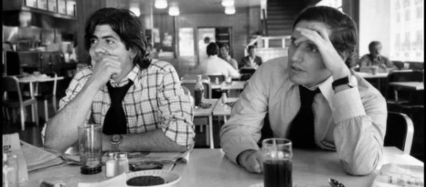 Washignton Post reporters Carl Bernstein (left) and Bob Woodward ... - reddit.com Washignton Post reporters Carl Bernstein (left) and Bob Woodward ... - reddit.com