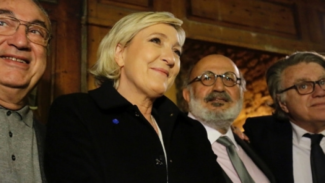 Marine Le Pen en visite au Liban - CC BY