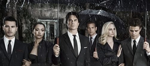 Foto promocial da oitava temporada de "The Vampire Diaries"