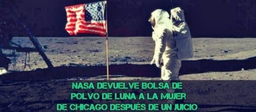 NASA devuelve bolsa de polvo de luna a la mujer de Chicago después de un juicio by BBC World